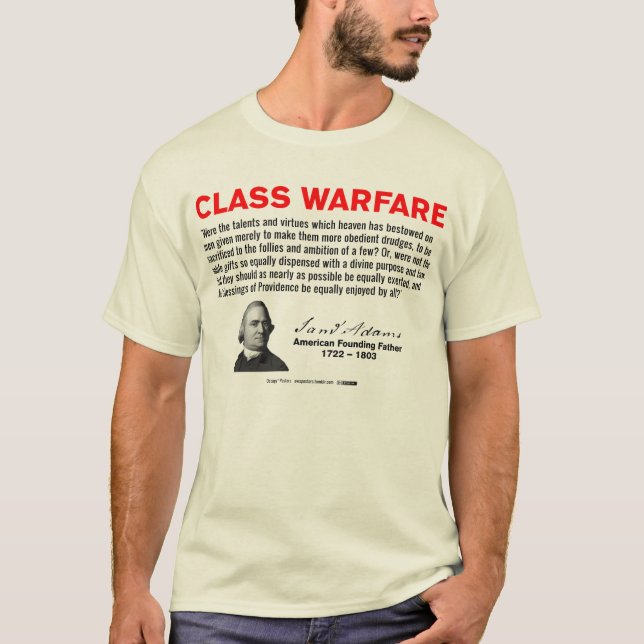 Samuel Adams, klassificerar krigare Tee (Framsida)