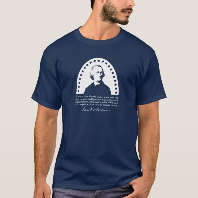 Samuel Adams - Patriots Quote T Shirt (Framsida)