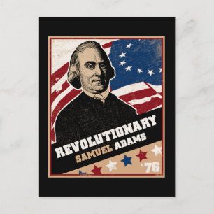 Samuel Adams Revolutionary Postcard Vykort