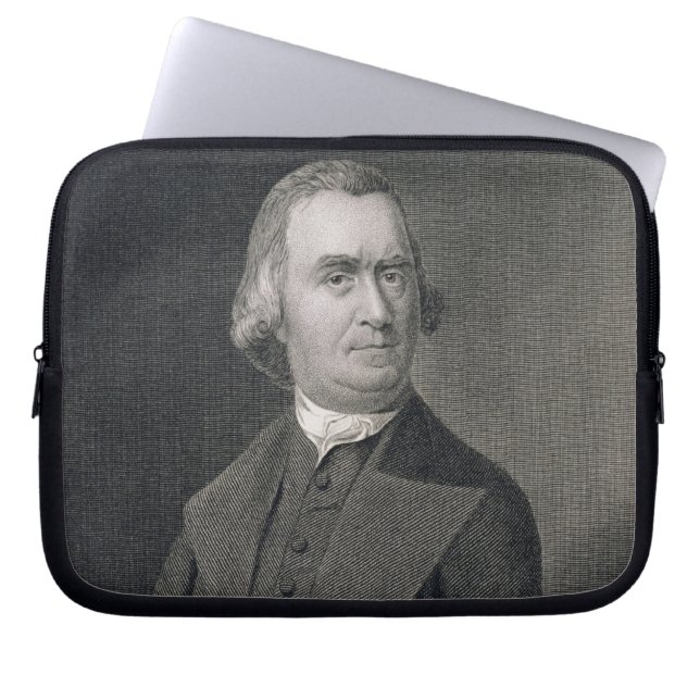 Samuel Adams som inristas av G.F. Storma Laptop Sleeve (Framsidan)