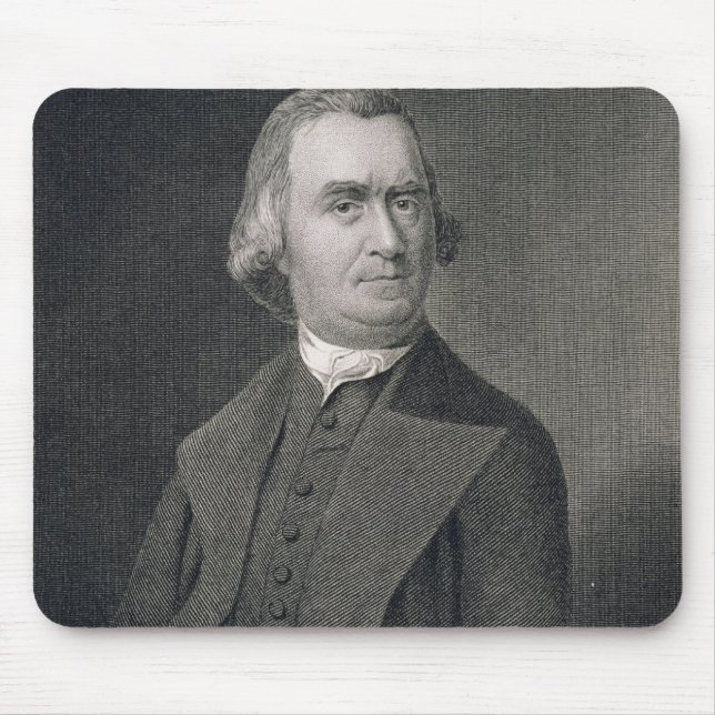 Samuel Adams som inristas av G.F. Storma Musmatta (Framsidan)