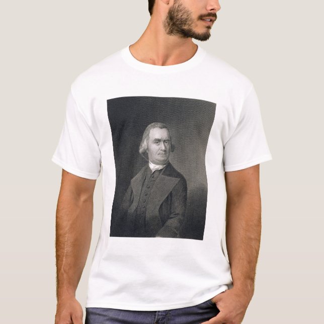 Samuel Adams som inristas av G.F. Storma Tee (Framsida)