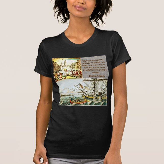 Samuel Adams Tee Shirt (Framsida)