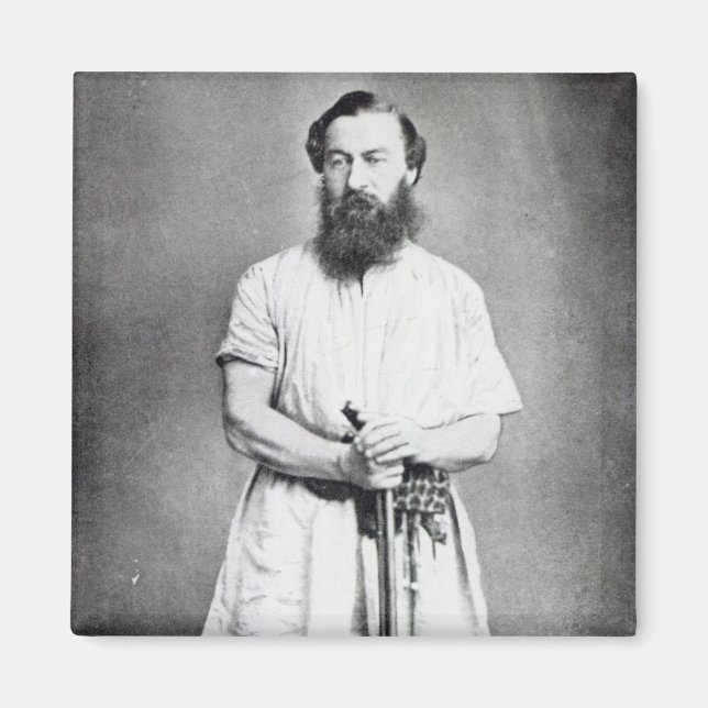 Samuel Baker, 1865 Magnet (Framsidan)