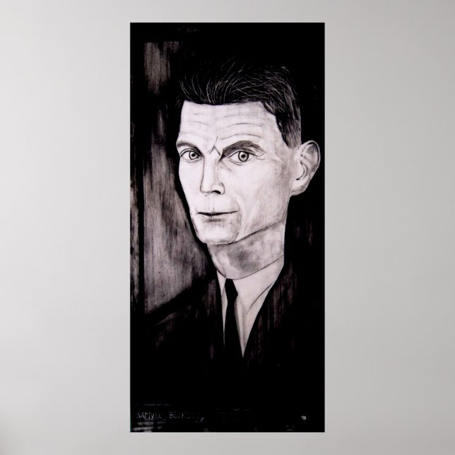 Samuel Beckett Poster (Framsidan)