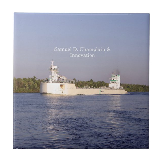 Samuel D. Chamblank & Innovation tile Kakelplatta (Framsidan)