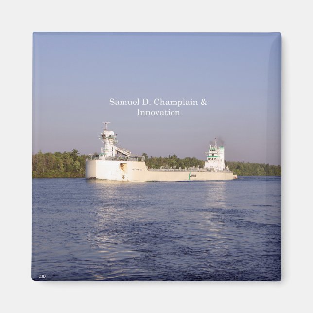 Samuel D. Mästermagnet Magnet (Framsidan)