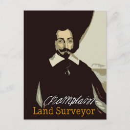 Samuel de Champlain Landa inspektör Vykort