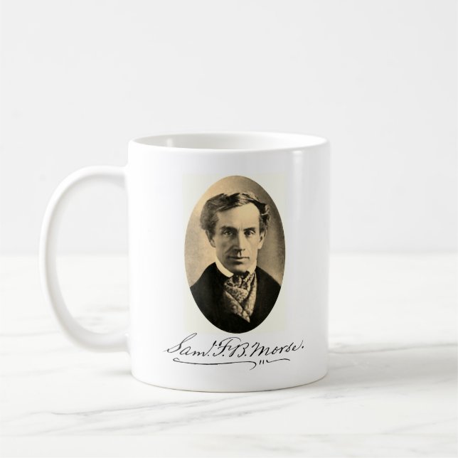 Samuel Finley Breese Morse Kaffemugg (Vänster)