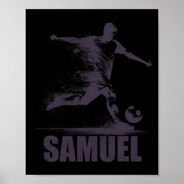 Samuel Fotboll Pojkar Personlig Förnamn Samuel  Poster (Framsidan)