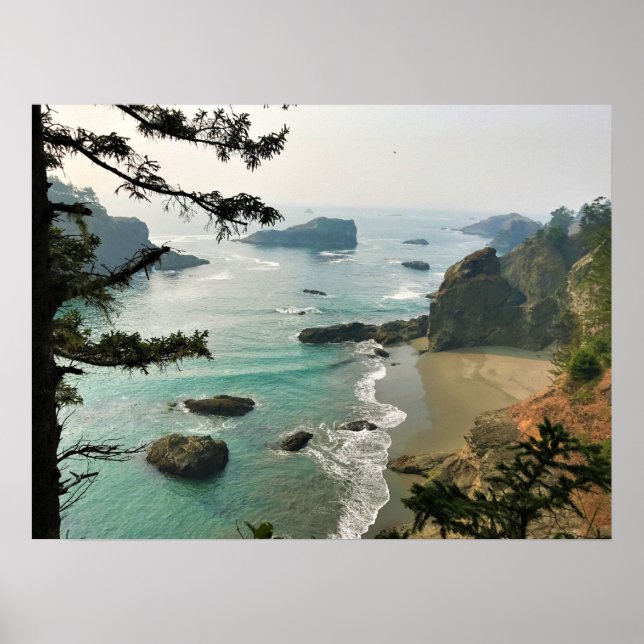 Samuel H. Boardman, Oregon Kusten Poster (Framsidan)