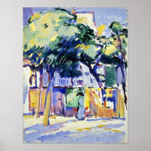 Samuel John Peploe Veules-les-Rosor Poster