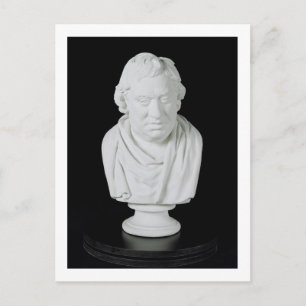 Samuel Johnson (1709-84) 1777 (gips) Vykort