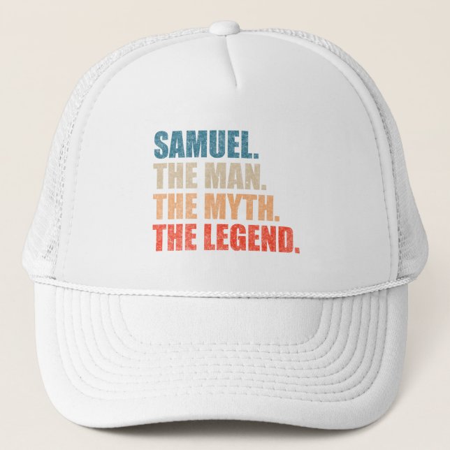 Samuel Mannen Myten Legenden Keps (Framsida)