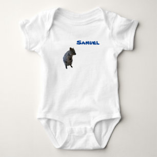 Samuel namn Med Aussie Quokka, Baby Body T Shirt