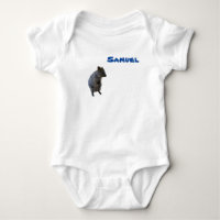 Samuel namn Med Aussie Quokka, Baby Bodysuit