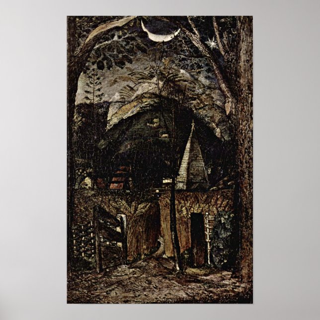 Samuel Palmer - backe Poster (Framsidan)