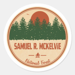 Samuel R. McKelvie National Forest Runt Klistermärke