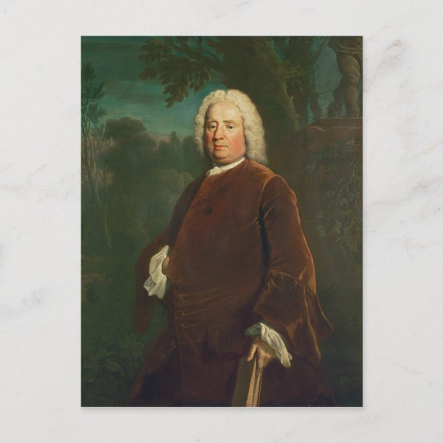 Samuel Richardson, 1747 Vykort (Framsida)