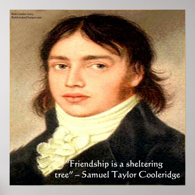 Samuel Taylor Coleridge Affisch (Framsidan)