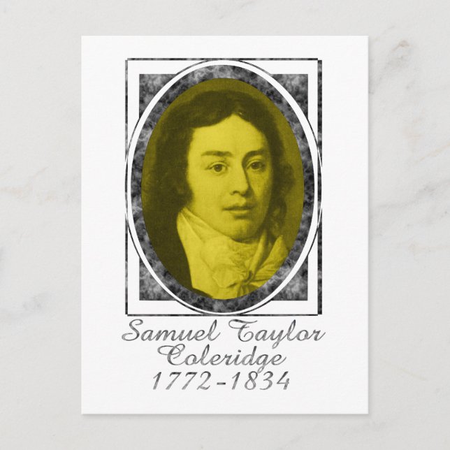 Samuel Taylor Coleridge Vykort (Framsida)