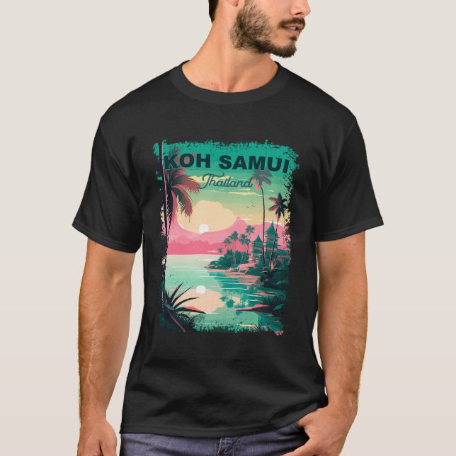 Samui Thailand T Shirt (Framsida)
