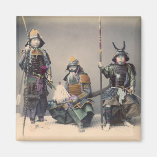Samurai 3 i magnet för Armorvintagefoto