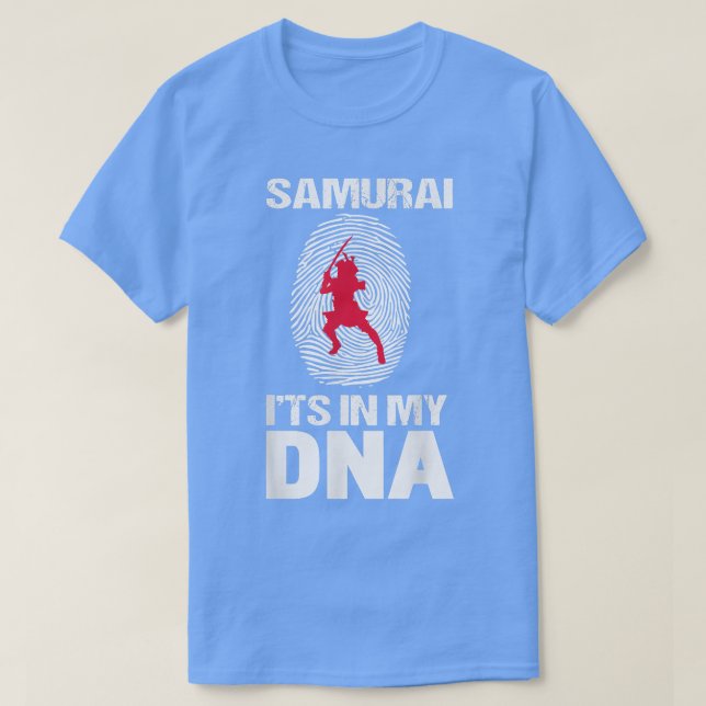 Samurai är min DNA Samurai Player Coach (2) T Shirt (Design framsida)