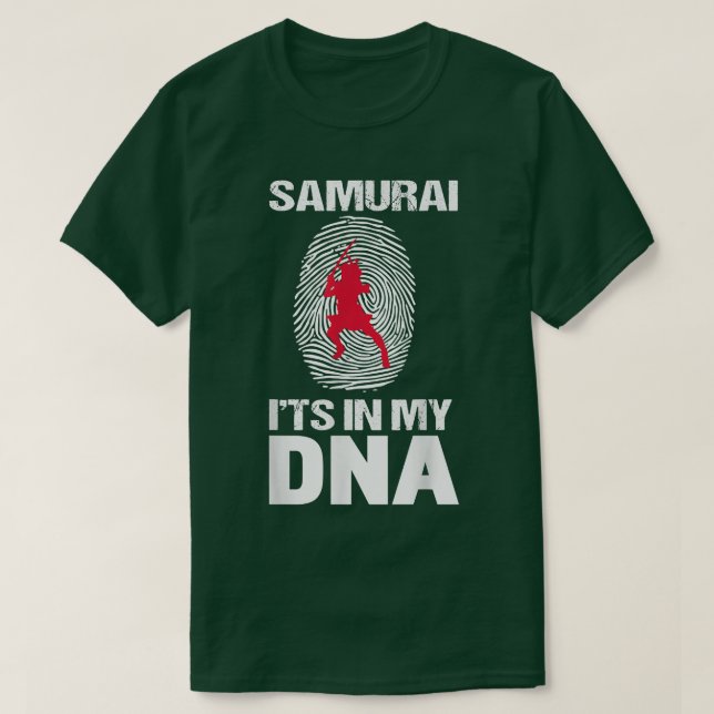 Samurai är min DNA Samurai Player Coach T Shirt (Design framsida)