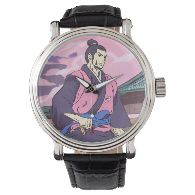 samurai armbandsur (Framsida)