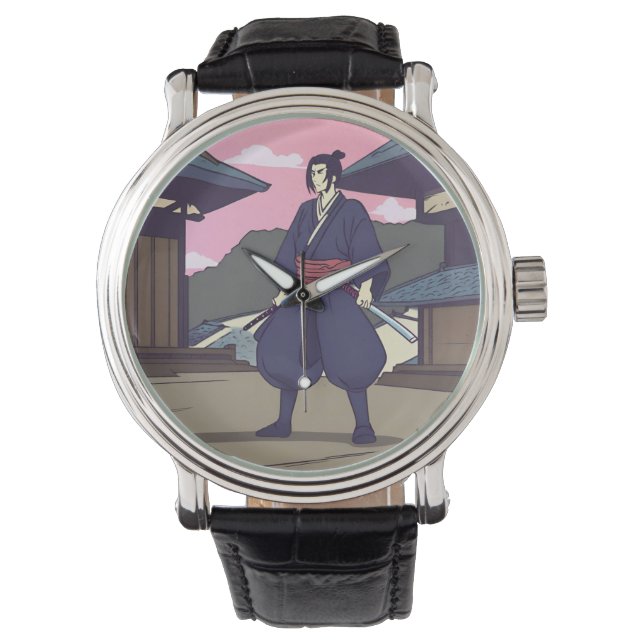 samurai armbandsur (Framsida)