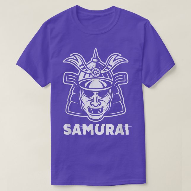 Samurai Armor Honor Warrior från Japan  T Shirt (Design framsida)