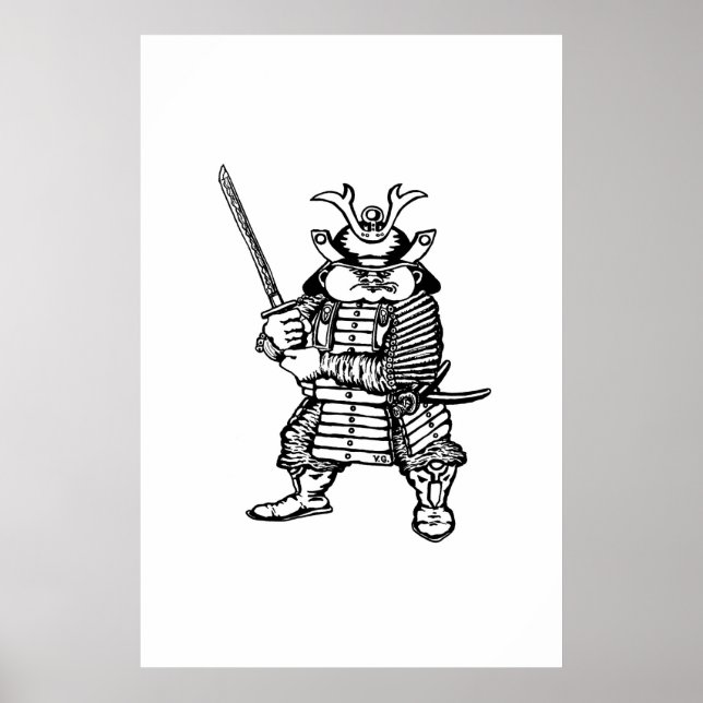 SAMURAI ART POSTER (Framsidan)