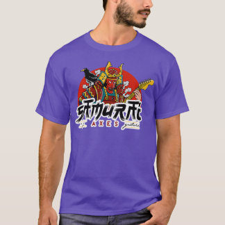 Samurai Axes Logotyp T Shirt