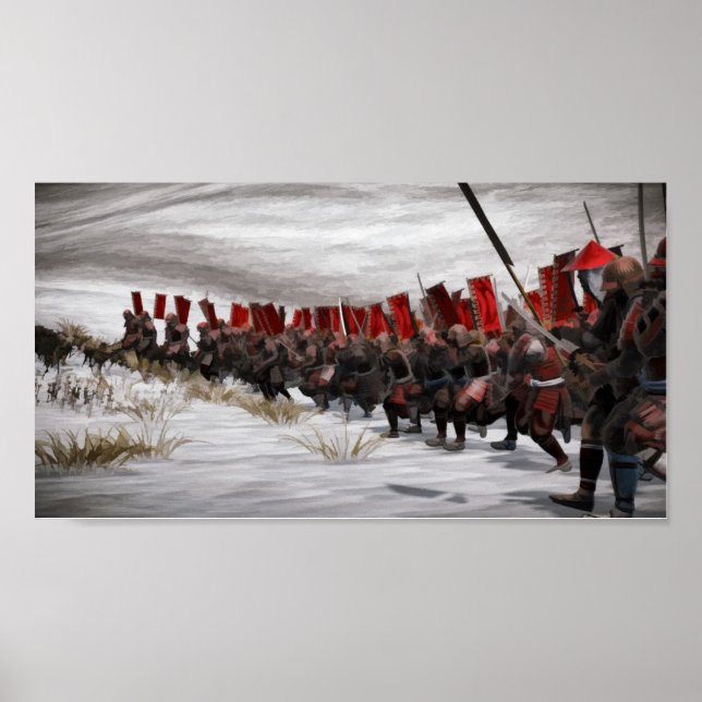 Samurai Banzai Poster (Framsidan)