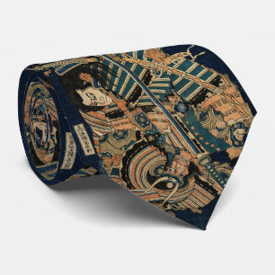 SAMURAI BEKÄMPAR MED KATANA SWORD FRÅN Hokusai Slips