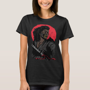 Samurai Black Warrior T Shirt