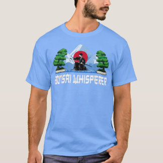 Samurai Bonsai Whisperer Japansk Funny Bonsai Tre T Shirt