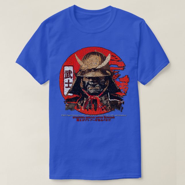 Samurai Bushido-kod T Shirt (Design framsida)