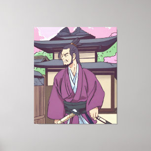 samurai canvastryck