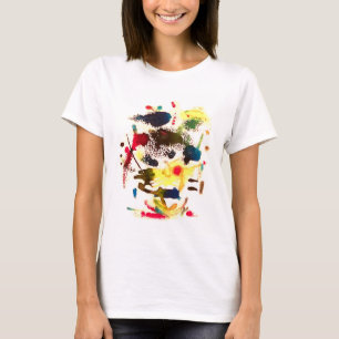 Samurai Cat-Dam Abstrakt Hankamer Artjunkhaus Art T Shirt