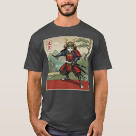Samurai Cat T Shirt