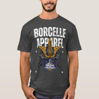 Samurai Cat T-Shirt - Warrior Design