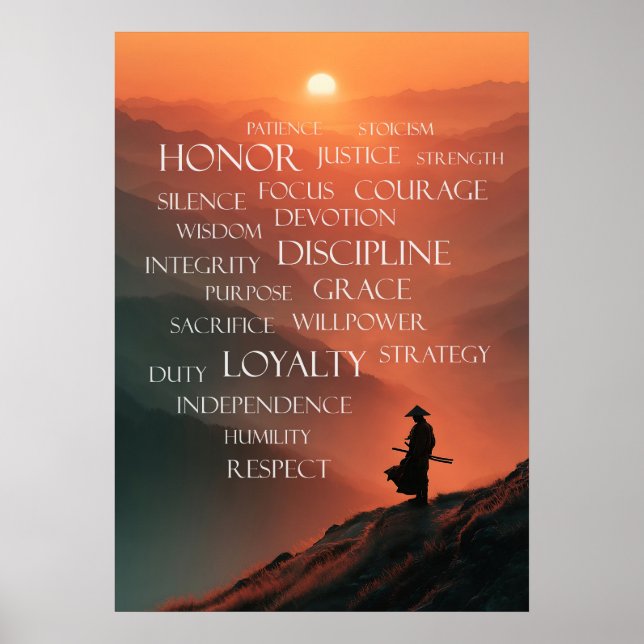 Samurai Code: The Bushido Way Poster (Framsidan)