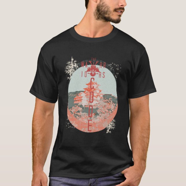 Samurai Code Warrior Feudal Japan Bushido Zen Wome T Shirt (Framsida)