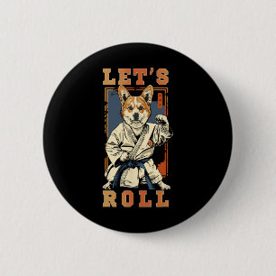 Samurai Corgi in Jiu Jitsu Gi Bjj Life Brazilian K Knapp