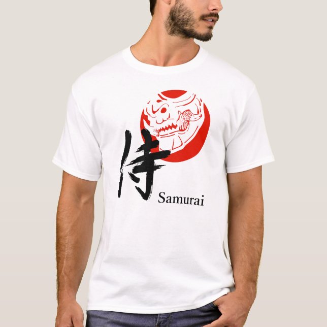 Samurai – Den Tysta Krigaren T Shirt (Framsida)