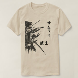 Samurai Design サムライ T Shirt