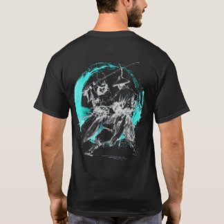 Samurai Duel 3 Dark Blue T Shirt