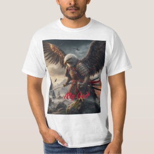 Samurai Eagle: Hyper-Realistic Battlefield Scene T Shirt